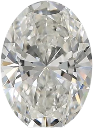 2.01 Carat H VVS2 Oval Natural Diamond