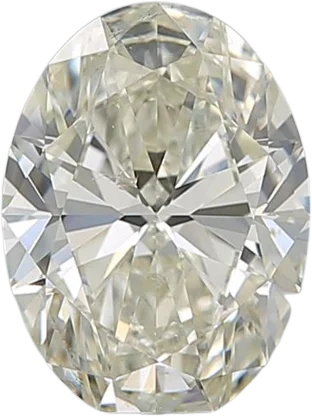 2.01 Carat K SI2 Oval Natural Diamond