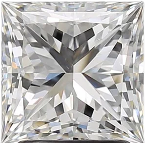 2.01 Carat G VS2 Princess Natural Diamond