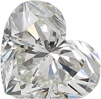 2.02 Carat I SI1 Heart Natural Diamond