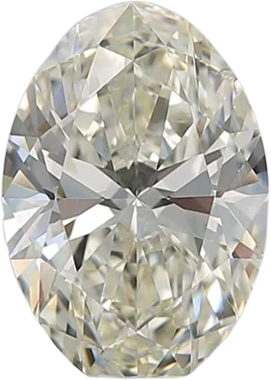 2.03 Carat K SI1 Oval Natural Diamond