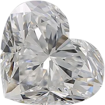 3.03 Carat F VVS2 Heart Natural Diamond