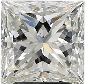 3.2 Carat J VS2 Princess Natural Diamond