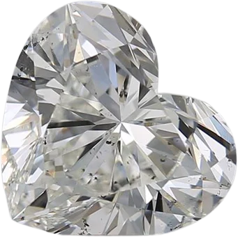 3.25 Carat H SI1 Heart Natural Diamond