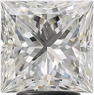 3.25 Carat I VVS2 Princess Natural Diamond