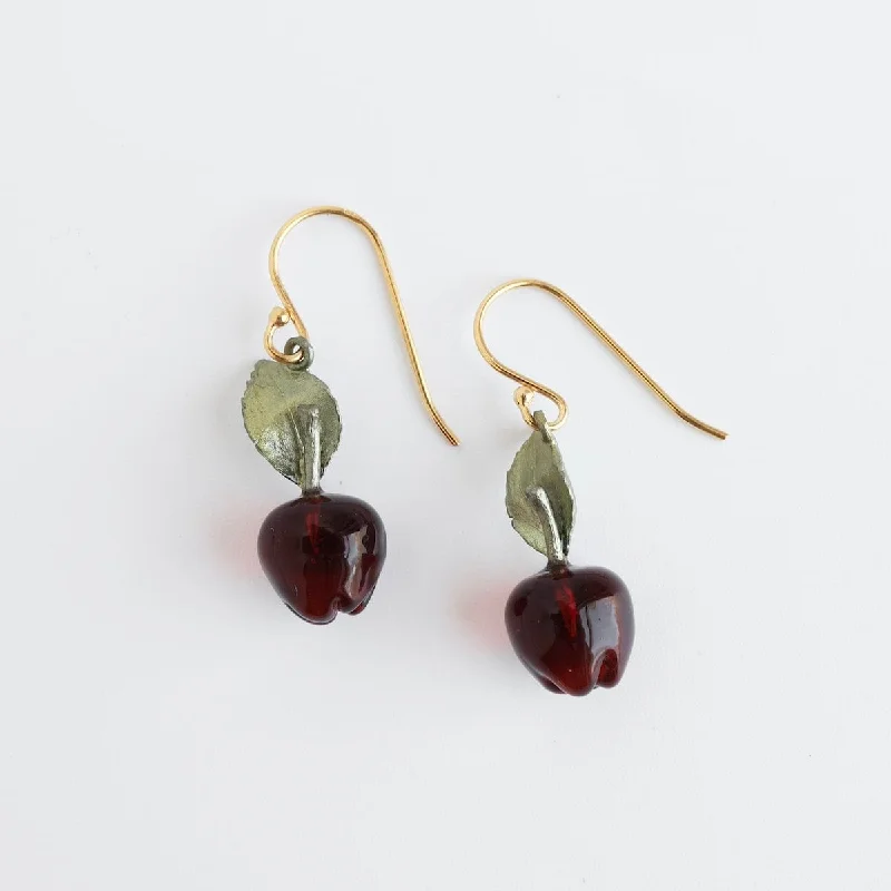 Delicious Apple Wire Earrings