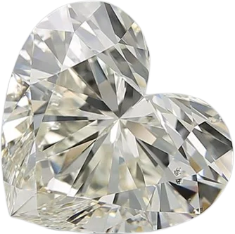 4.01 Carat I SI1 Heart Natural Diamond