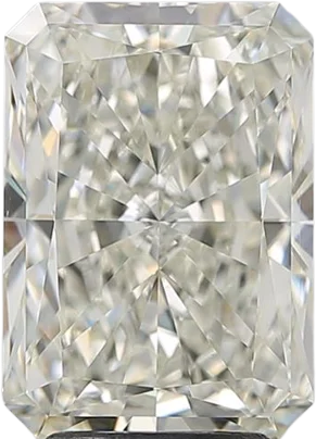 4.03 Carat K VS1 Radiant Natural Diamond