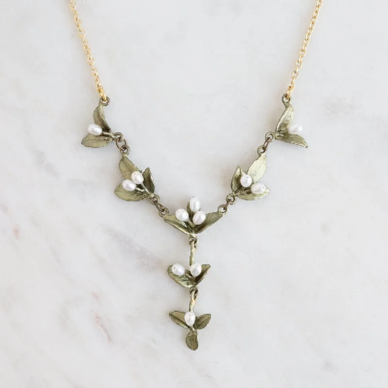 Spring Vine "Y" Necklace