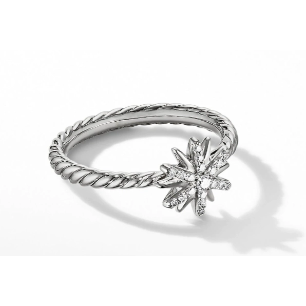 David Yurman 10mm Petite Starburst Ring