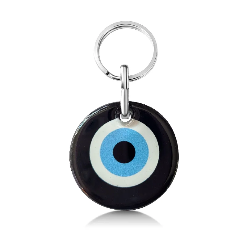 Lucky Eye Keyring in Black