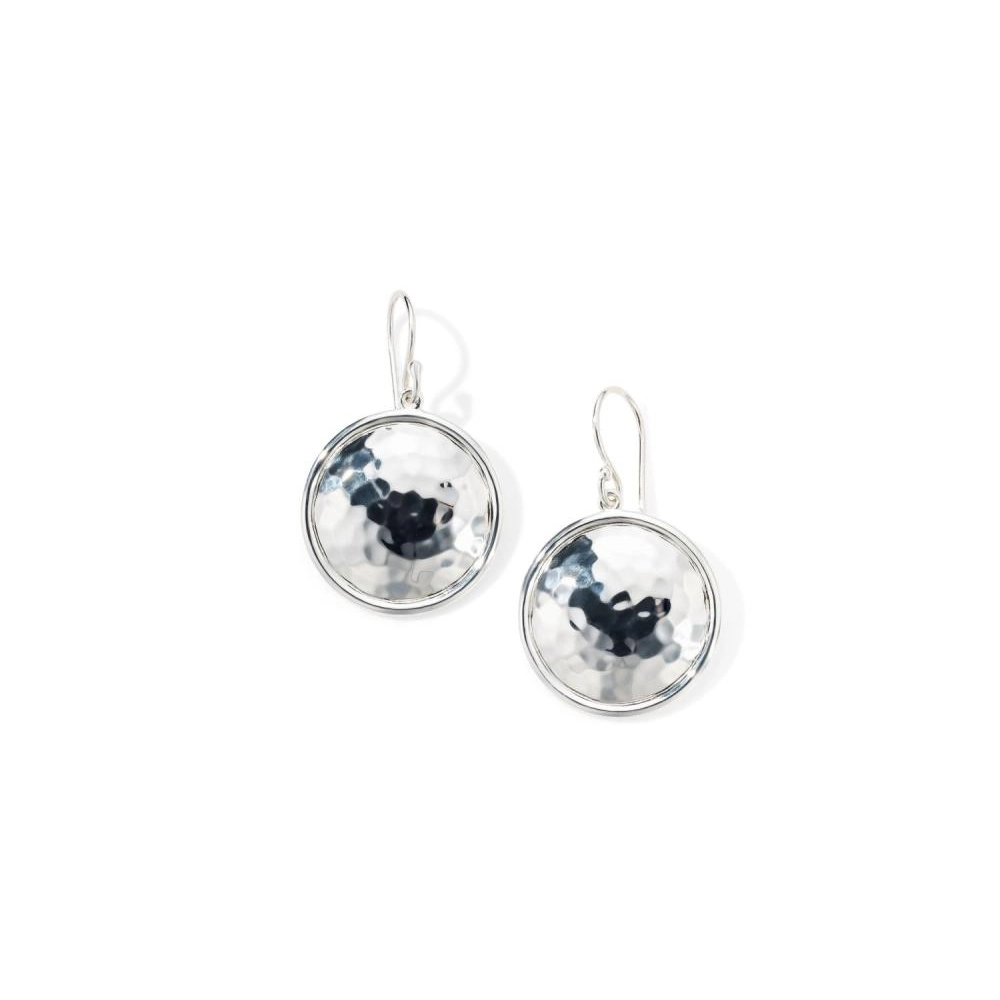 Ippolita Sterling Silver Classico Medium Hammered Dome Earrings