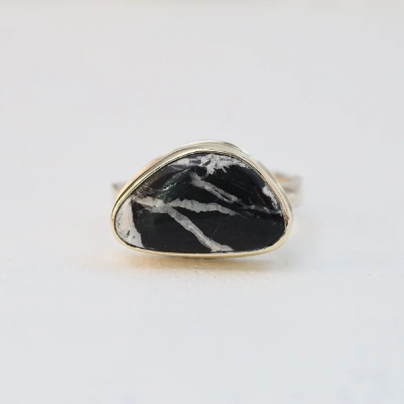 Jamie Joseph White Buffalo Turquoise Ring