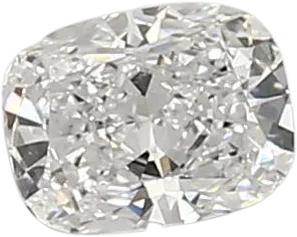 0.53 Carat D vs1 Elongated Cushion Lab Diamond