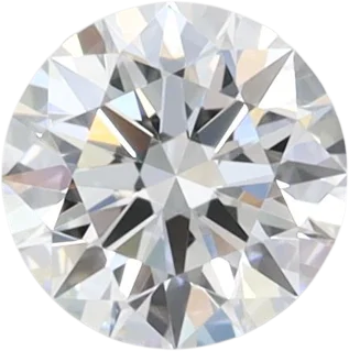 0.54 Carat D IF Round Lab Diamond