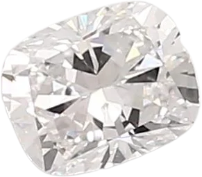 0.55 Carat E vvs1 Elongated Cushion Lab Diamond