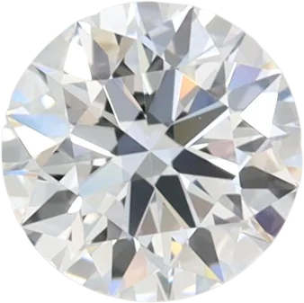 0.66 Carat D IF Round Lab Diamond