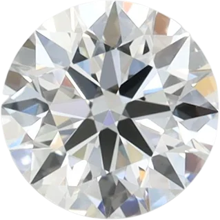 0.69 Carat D VVS1 Round Lab Diamond