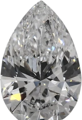 0.71 Carat E vs1 Pear Lab Diamond