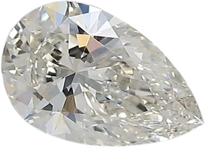 0.79 Carat G vvs2 Pear Lab Diamond