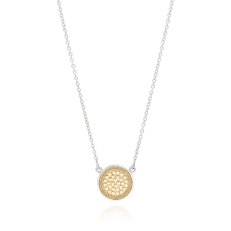 Reversible Classic Disc Necklace