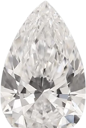 1 Carat D vvs2 Pear Lab Diamond