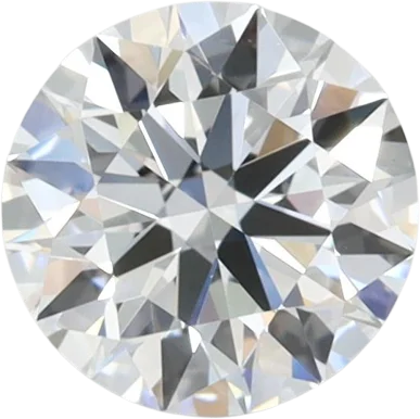 1 Carat D VVS2 Round Lab Diamond