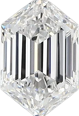 1.01 Carat D vvs2 HEXAGON Lab Diamond