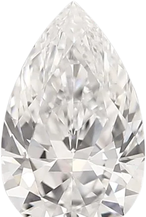 1.01 Carat D vvs2 Pear Lab Diamond