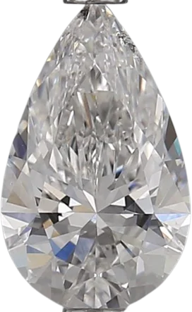 1.01 Carat F SI1 Pear Lab Diamond