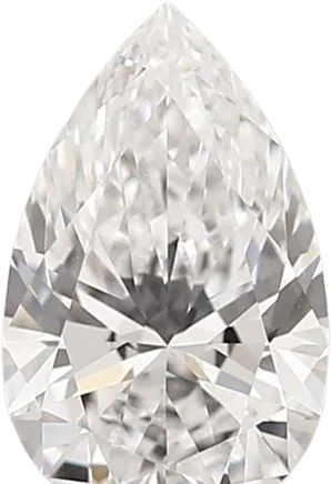 1.02 Carat D vvs2 Pear Lab Diamond