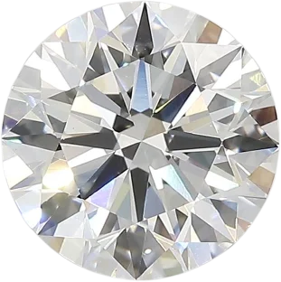 1.03 Carat D VVS2 Round Lab Diamond