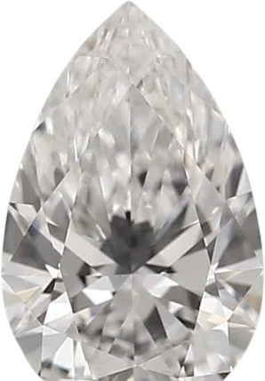 1.08 Carat D vs1 Pear Lab Diamond