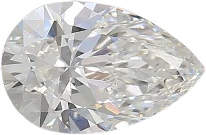 1.08 Carat E VVS2 Pear Lab Diamond