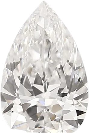 1.23 Carat D vvs2 Pear Lab Diamond