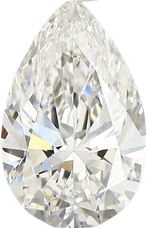 1.23 Carat E vvs2 Pear Lab Diamond