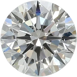 1.28 Carat F VVS2 Round Lab Diamond