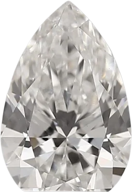 1.29 Carat E vs1 Pear Lab Diamond