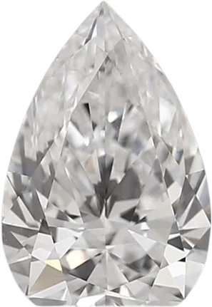 1.3 Carat D vvs2 Pear Lab Diamond