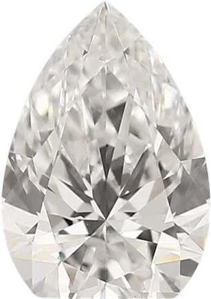 1.33 Carat E vvs2 Pear Lab Diamond