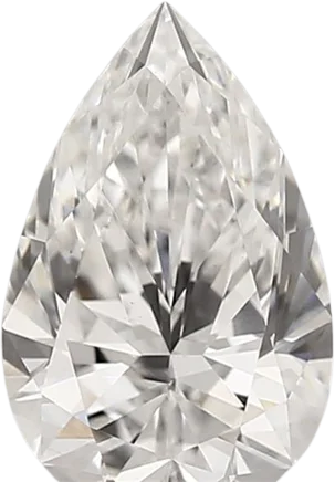 1.35 Carat E vs1 Pear Lab Diamond