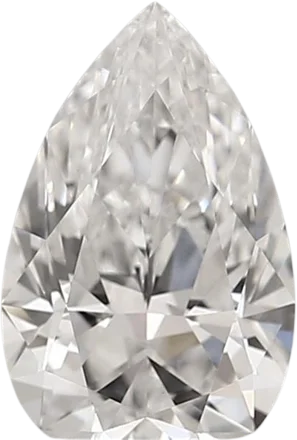 1.36 Carat D vvs2 Pear Lab Diamond