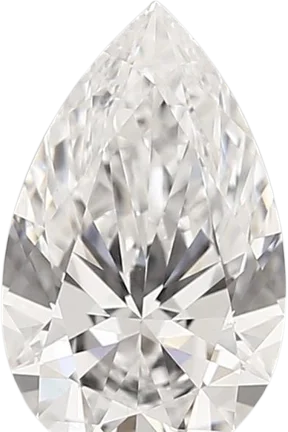 1.37 Carat D vvs2 Pear Lab Diamond