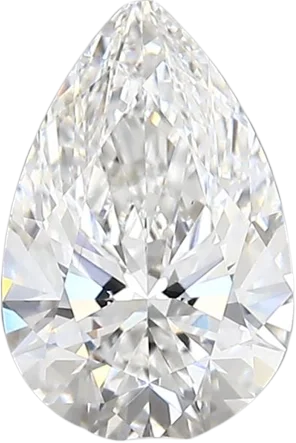 1.39 Carat E vvs2 Pear Lab Diamond