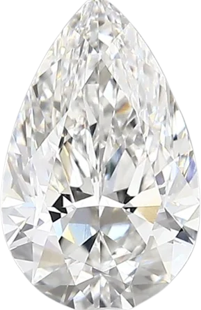 1.43 Carat E vvs2 Pear Lab Diamond