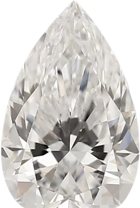 1.44 Carat D vvs2 Pear Lab Diamond