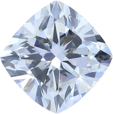 1.5 Carat H VVS2 Cushion Lab Diamond