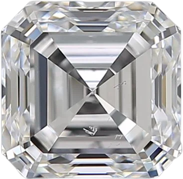 1.51 Carat D SI1 Asscher Lab Diamond