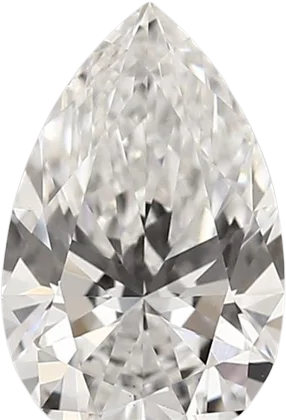 1.51 Carat E vvs2 Pear Lab Diamond