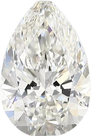 1.55 Carat F vvs2 Pear Lab Diamond